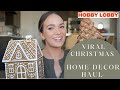 Hobby Lobby Christmas Haul 2025 Holiday Must Have Items You Need This Year
