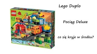Lego Duplo Pociąg Deluxe 10508 - co się kryje w środku?