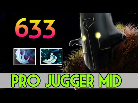 633 Pro Juggernaut Mid 8k4 MMR EURO with Dagger Dota2 Gameplay