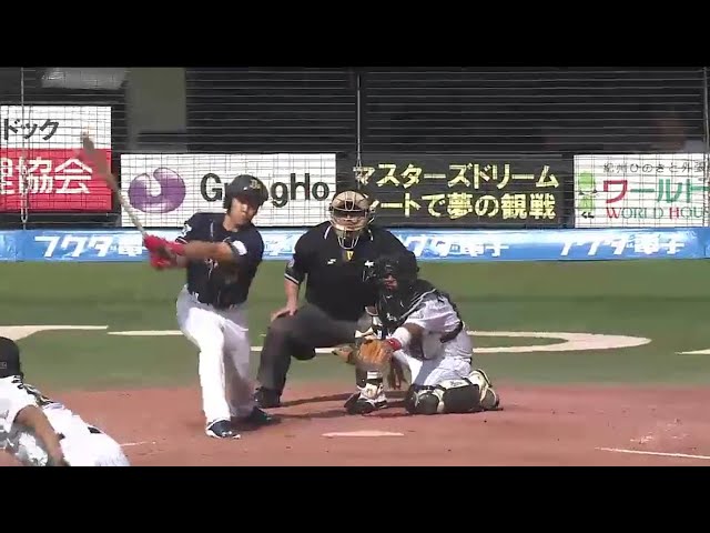 【5回表】引きつけてそこまで運ぶ!? バファローズ・吉田正 タイムリーで加点 2016/9/25 M-Bs