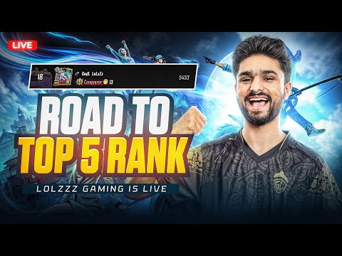 QUALIFIED FOR ROUND 1? | SERIOUS RANK PUSH TO TOP 100 | BGMI LIVE