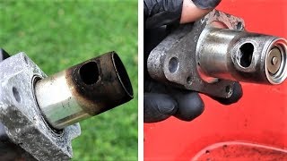 Cleaning a Subaru Electronic EGR Valve to Smooth Rough Idle and Improve Power.