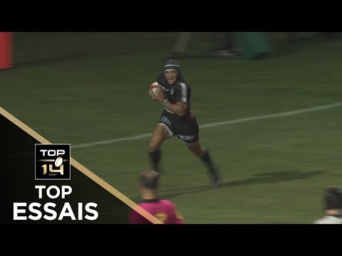 TOP Essais de la J2 – TOP 14 – Saison 2017-2018