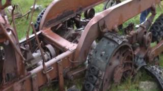 preview picture of video 'ww2 halftrack wreck - part 1'