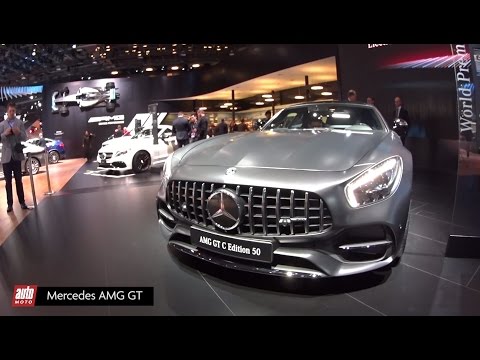 Mercedes-AMG GT C Edition 50 [SALON DETROIT 2017] : pour fêter les 50 ans d’AMG