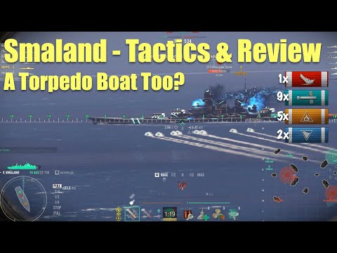 Smaland a Torpedo boat too? | Full Gunboat Build | World of Warships