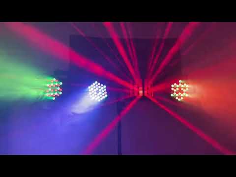 PARRTYEQUIPMENT24 - Lichtanlage mit Cameo Derby Superfly XS