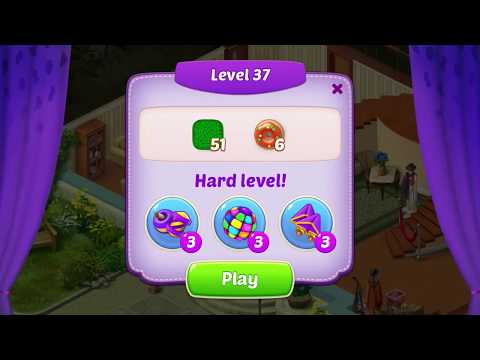 Homescapes Level 37 Hard