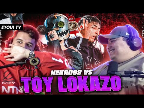 I WON THE CHAMPION WITHOUT ANY DISRESPECT! - NEKROOS FINISHES TOY LOKAZO! - EYOU TV's reaction