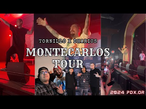 CONCIERTO MONTECARLOS | TORNILLO X DHARIUS EN PORTLAND OREGON