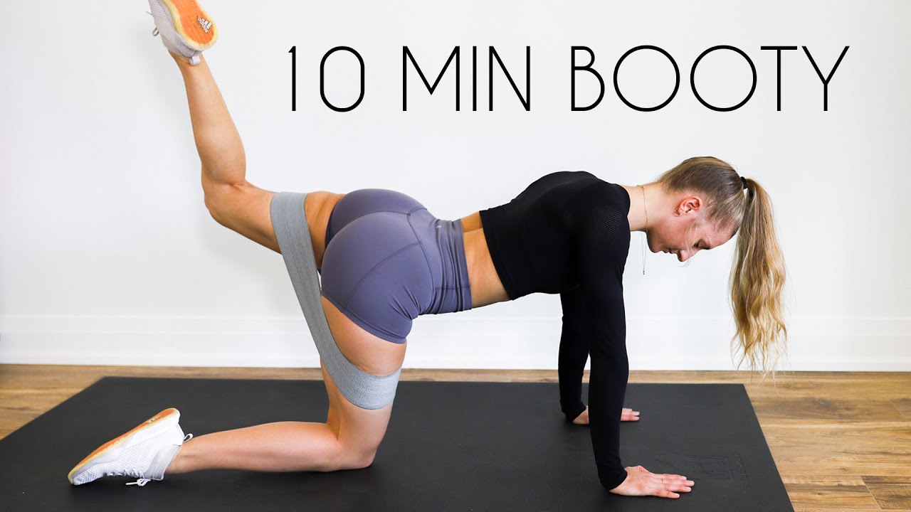 10 min Resistance Band Booty #01 - At Home Workout