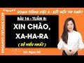 Giải sgk Tiếng Việt lớp 5 Bài 16: Xin chào Xa-ha-ra