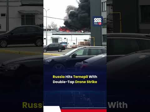 Ternopil rocked by massive daytime drone assault, explosions shake western Ukraine