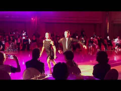 Aurimas Bartkus and Ashley Luna chachacha