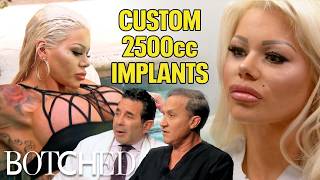 Candy's 2500cc Silicone Implants Make Her A Lot of Money | Rejected By Botched | E!