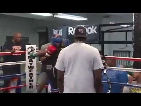 Floyd Mayweather vs. Omar Henry Full Sparring Session for Miguel Cotto