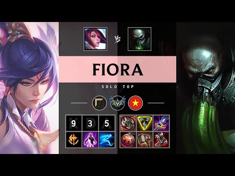 Fiora Top vs Urgot - VN Challenger Patch 25.05