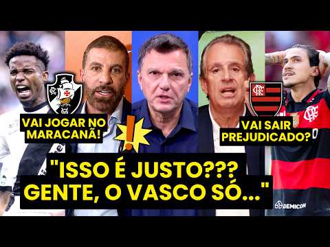 MAURO CEZAR: “Isso é UM ABSURDO! O FLAMENGO tem MOTIVOS DE SOBRA para…” | VASCO x BOCA no MARACANÃ