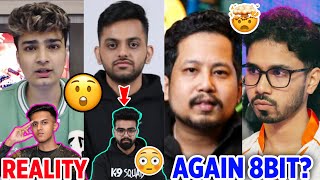 Where is Simp? -REALITY😳 Saumraj comeback 8Bit?😳 Hector’s Omega Reaction, BGMI Teams and All reply