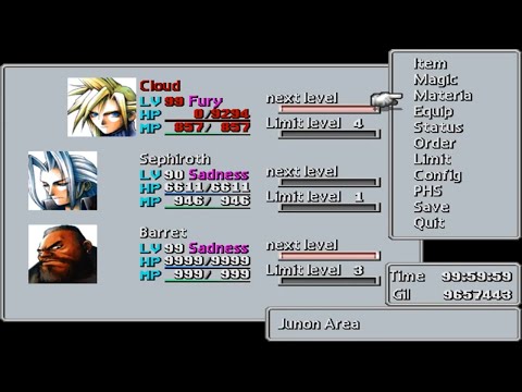 Final Fantasy VII - Sephiroth (All Lucky 7s)