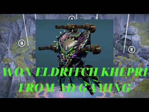 I have won 🐞Eldritch Khepri🐞from AD Gaming 😱😱😱#warrobots #walkingwarrobots