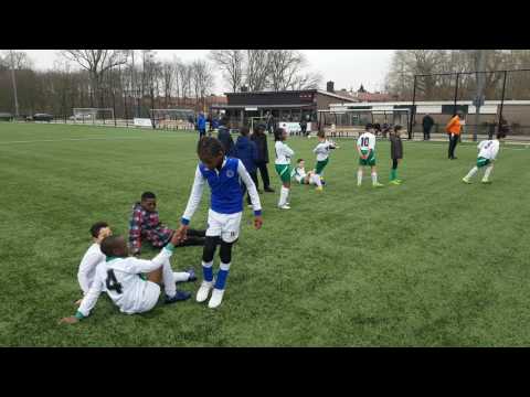 Penaltys met Maasstad Tediro JO11-1 op 11-3-2017