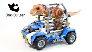 Lego Jurassic World 75918 T. rex Tracker - Lego Speed Build