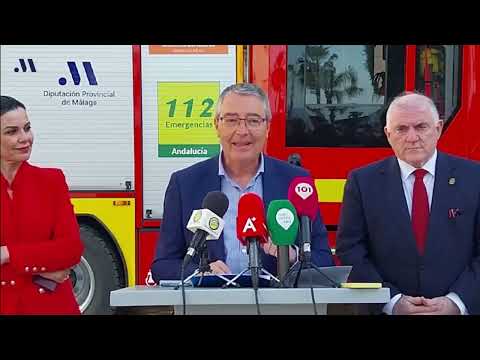 La Diputacin dedica 900.000 euros a la mejora de la flota de camiones en el parque de bomberos de Rincn de la Victoria