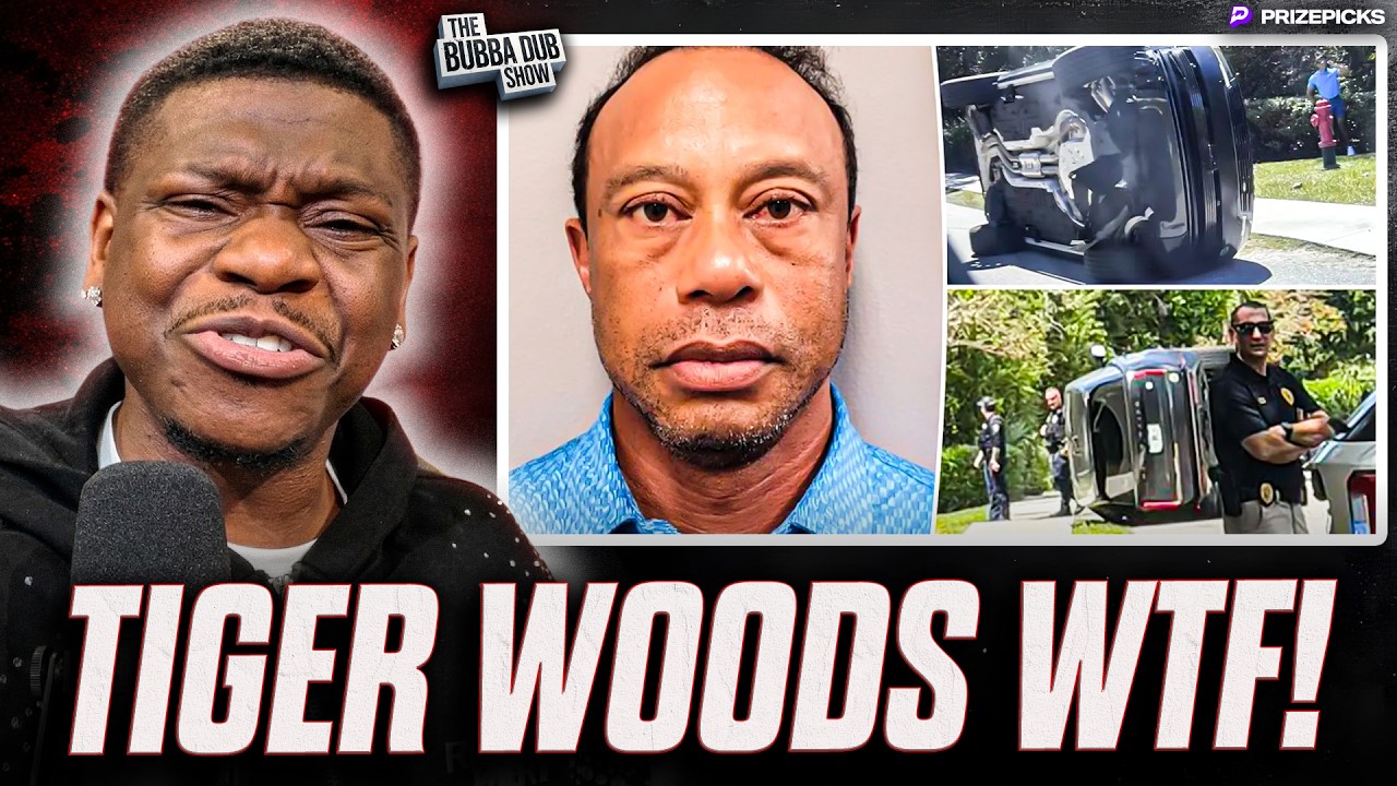 Tiger Woods Can’t Stay Outta Trouble?! 😳⛳️” #tigerwoods #golf