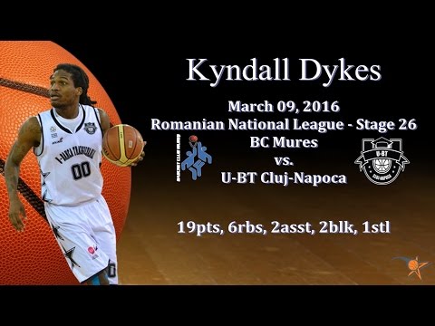 Kyndall Dykes vs. BC Mures - Mar 09, 2016
