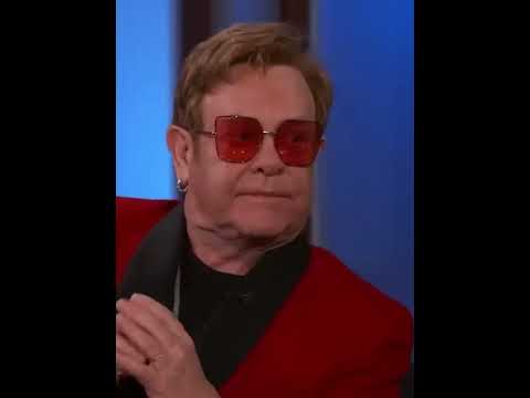 Elton John talks about letting Stevie Wonder ride a snowmobile, so he has one less rival.