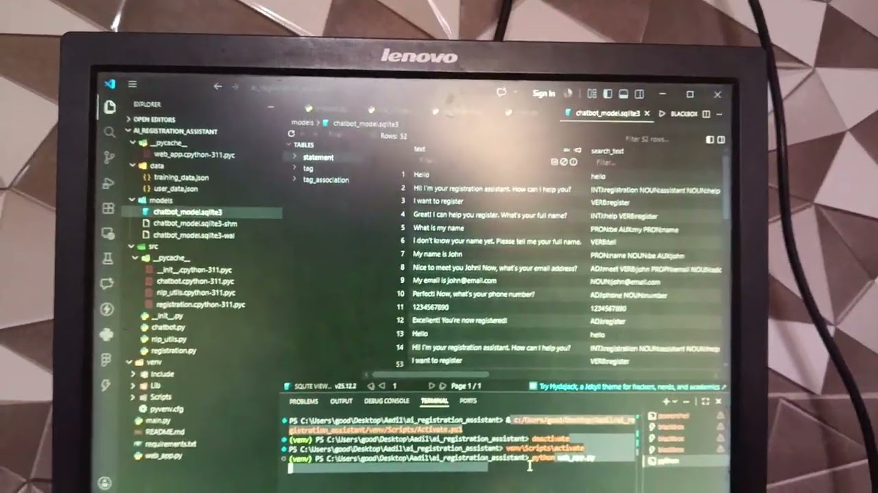 Task Submission - DAS001635 - Registration Assistant