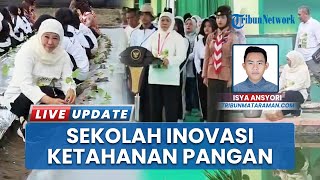 Khofifah Resmikan SIKAP di Kediri, Sebut Jawa Timur Tertinggi Nasional dalam Produksi Padi dan Beras