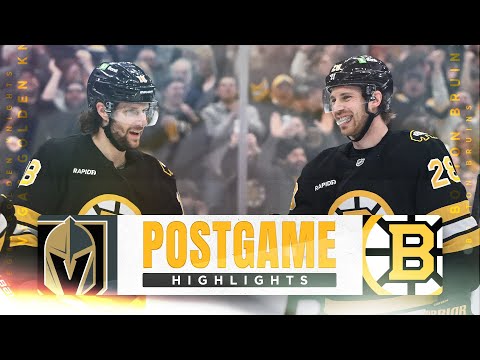 CONDENSED GAME: Boston Bruins vs. Vegas Golden Knights - 1/22/2026