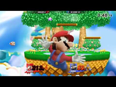 BFGG September - Swaggins (Mario, Falcon) Vs. DG (Sheik) - Grand Finals
