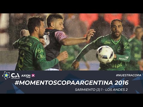 #MomentosCopaArgentina Sarmiento de Junín - Los Andes