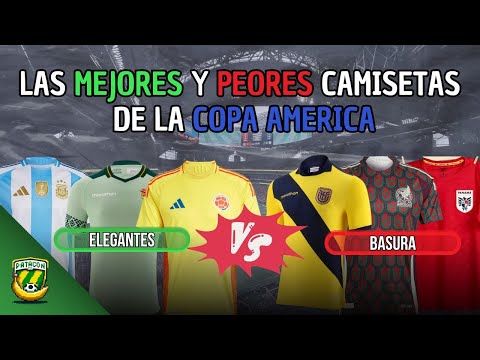 Ranking camisetas Copa América 2024