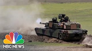 Biden announces U.S. will send Abrams tanks to Ukraine in a ‘head-snapping change’