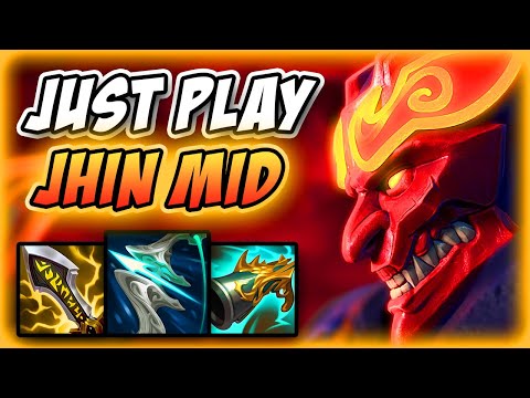 JHIN MID IS THE NEW META TO CLIMB IN SEASON 12 - Jhin Guide S12