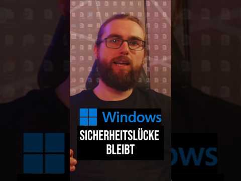 Microsoft weigert sich, das zu patchen. #tech #technews #cybersecurity #windows