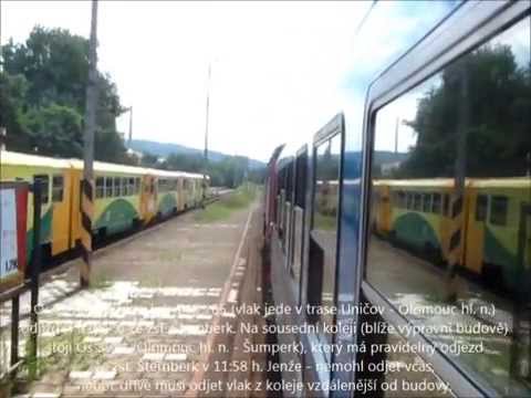 Jak "liché" Os-290 nemohou ze žst. Šternberk odjet včas (+ 749.265 na Os-290), 29. 7. 2014