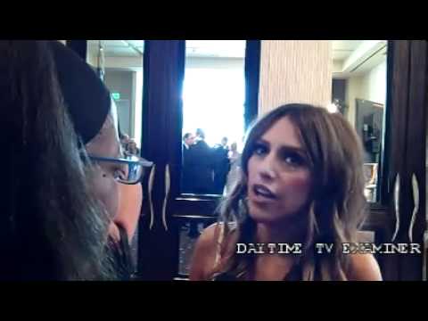 Elizabeth Hendrickson of The Young and the Restless on the Daytime Emmys 2012 Red Carpet