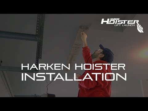 Harken Hoister Installation