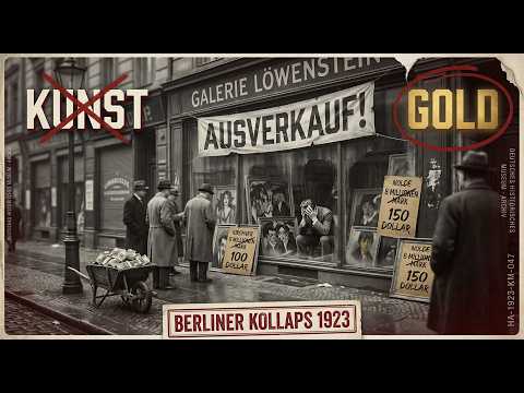 GOLD oder KUNST Weimarer Kunstmarkt Kollaps