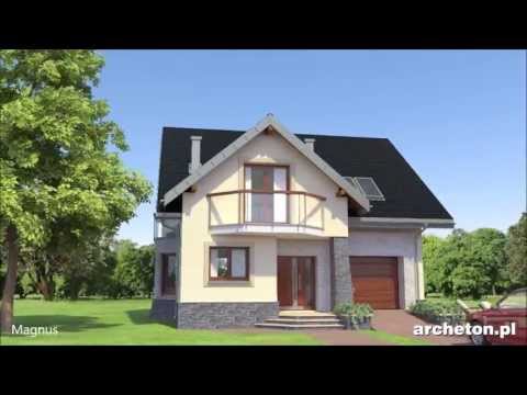 Projekt domu Magnus - archeton.pl