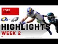 Tyler Higbee Rams Through Eagles w/ 3 TDs | NFL 2020 Highlights