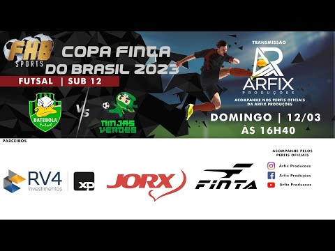 BATEBOLA x NINJAS VERDES - FUTSAL SUB 12