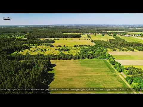Film z lotu ptaka Faryny. Działka na sprzedaż. Filmowanie z drona 511 345 190