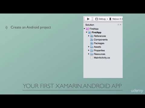 Introduction to Create Your First Xamarin.Android App