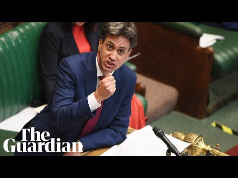 'He doesn't know his stuff': Ed Miliband challenges Johnson on internal market bill